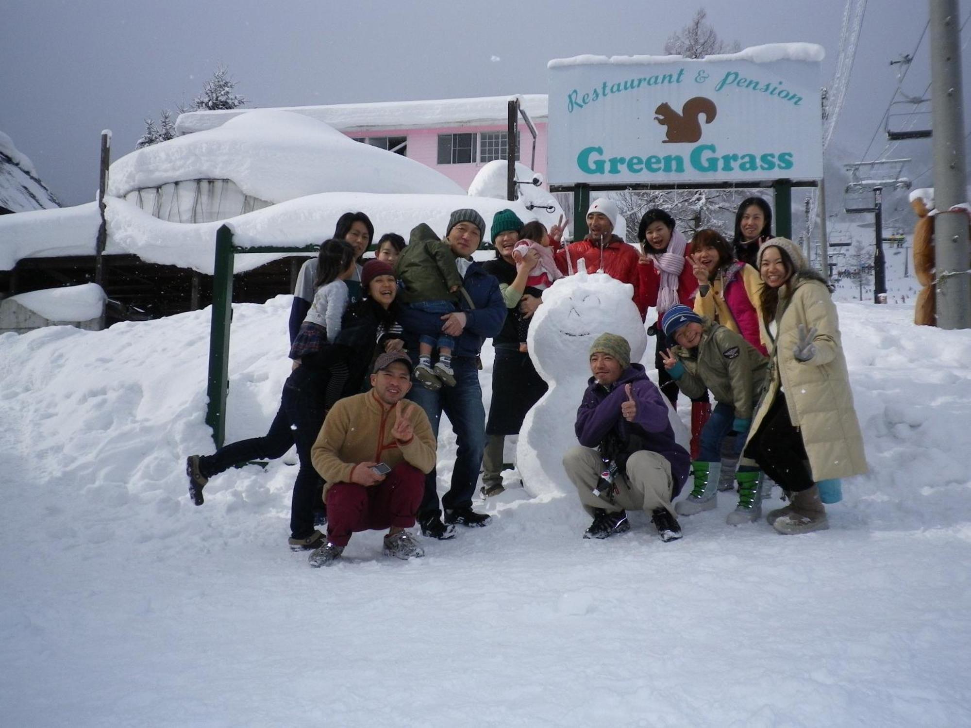 Green Grass Hakuba Exterior photo